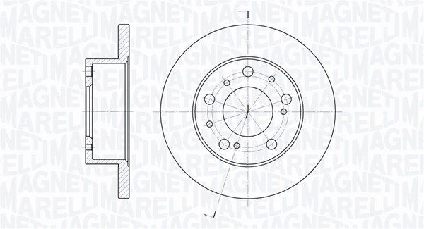 MAGNETI MARELLI Jarrulevy 361302040211